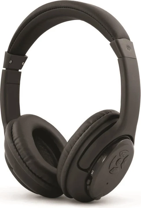 Kufje wireless Esperanza Libero EH163K, head-band, Bluetooth, 10 orë, e zezë