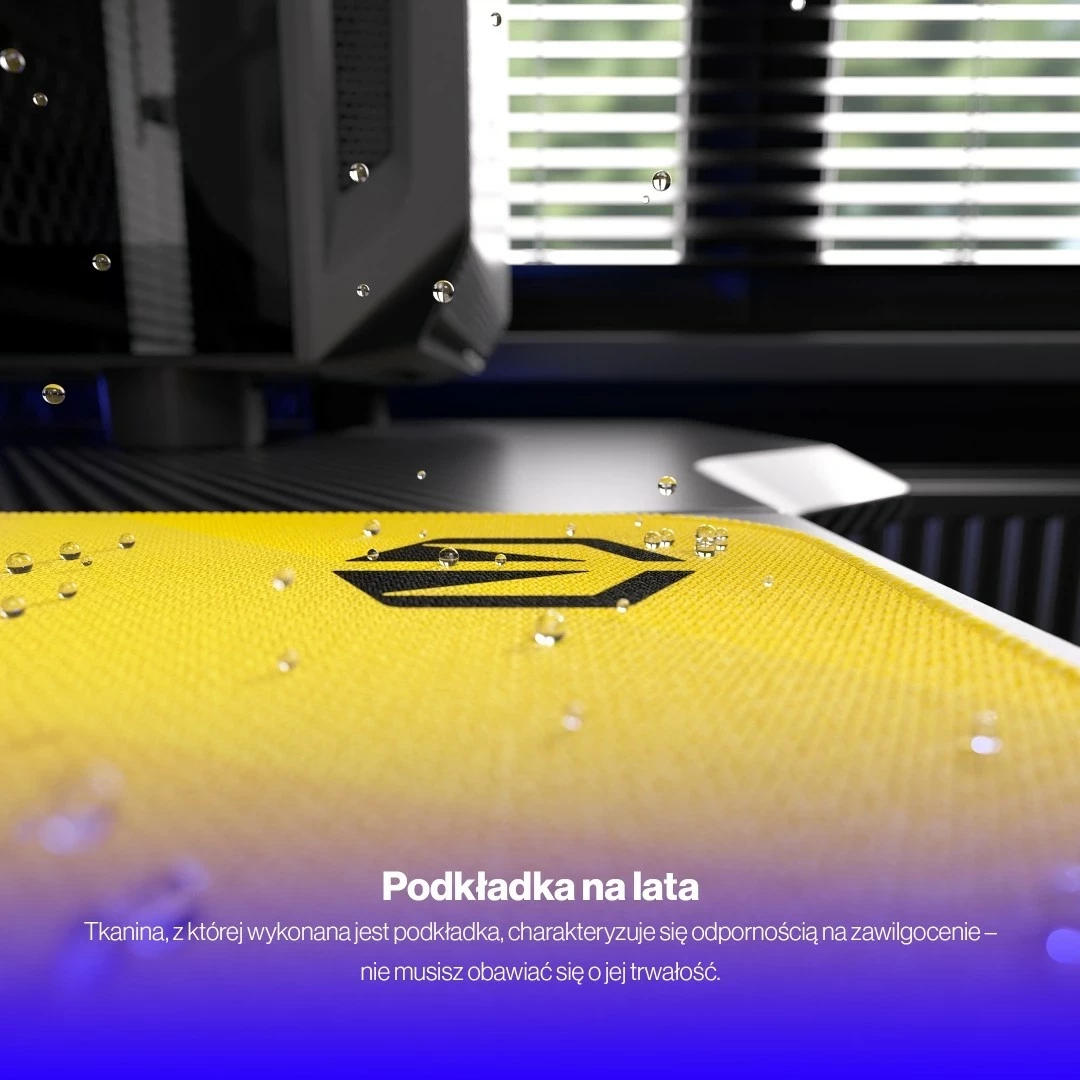 Mauspad Endorfy Crystal Spectrum L, për lojtarë, ngjyrë miks