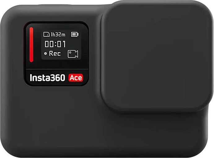 Mbështjellës silikoni TELESIN S6-PTC-02 për Insta360 Ace Pro, Zi