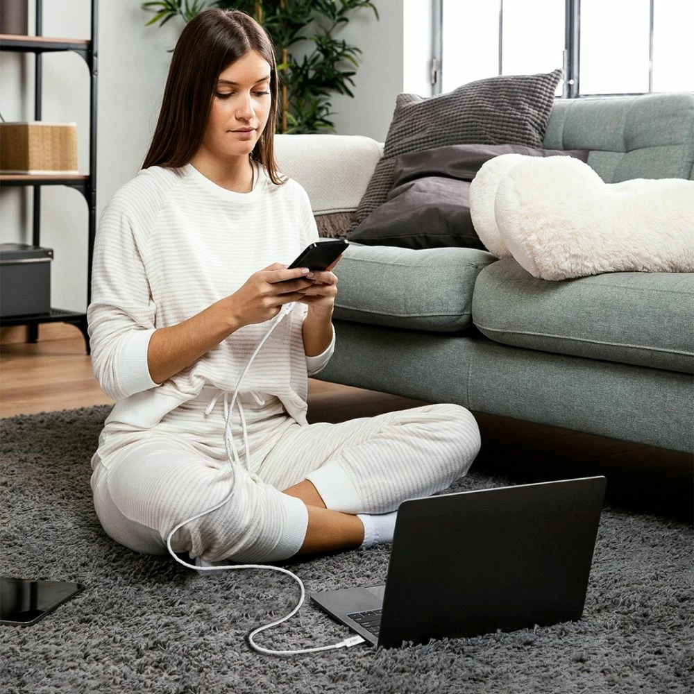 Kabllo USB-C Tech-Protect Ultraboost Lite 200cm, PD60W/3A, Gri