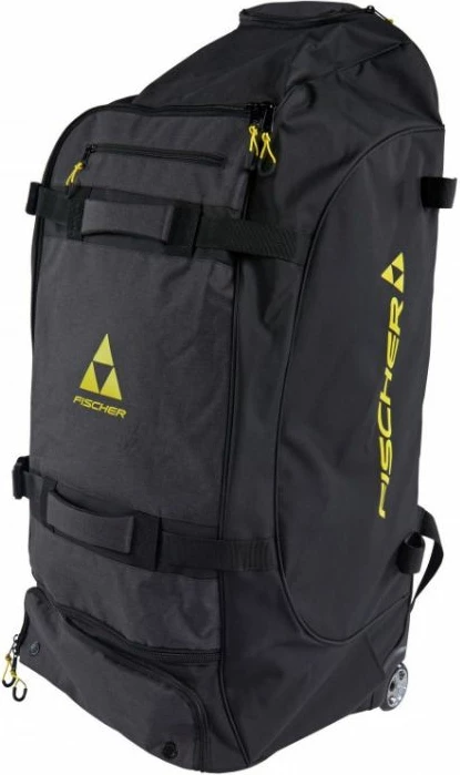 Çantë sportive me rrota Fischer, e zezë