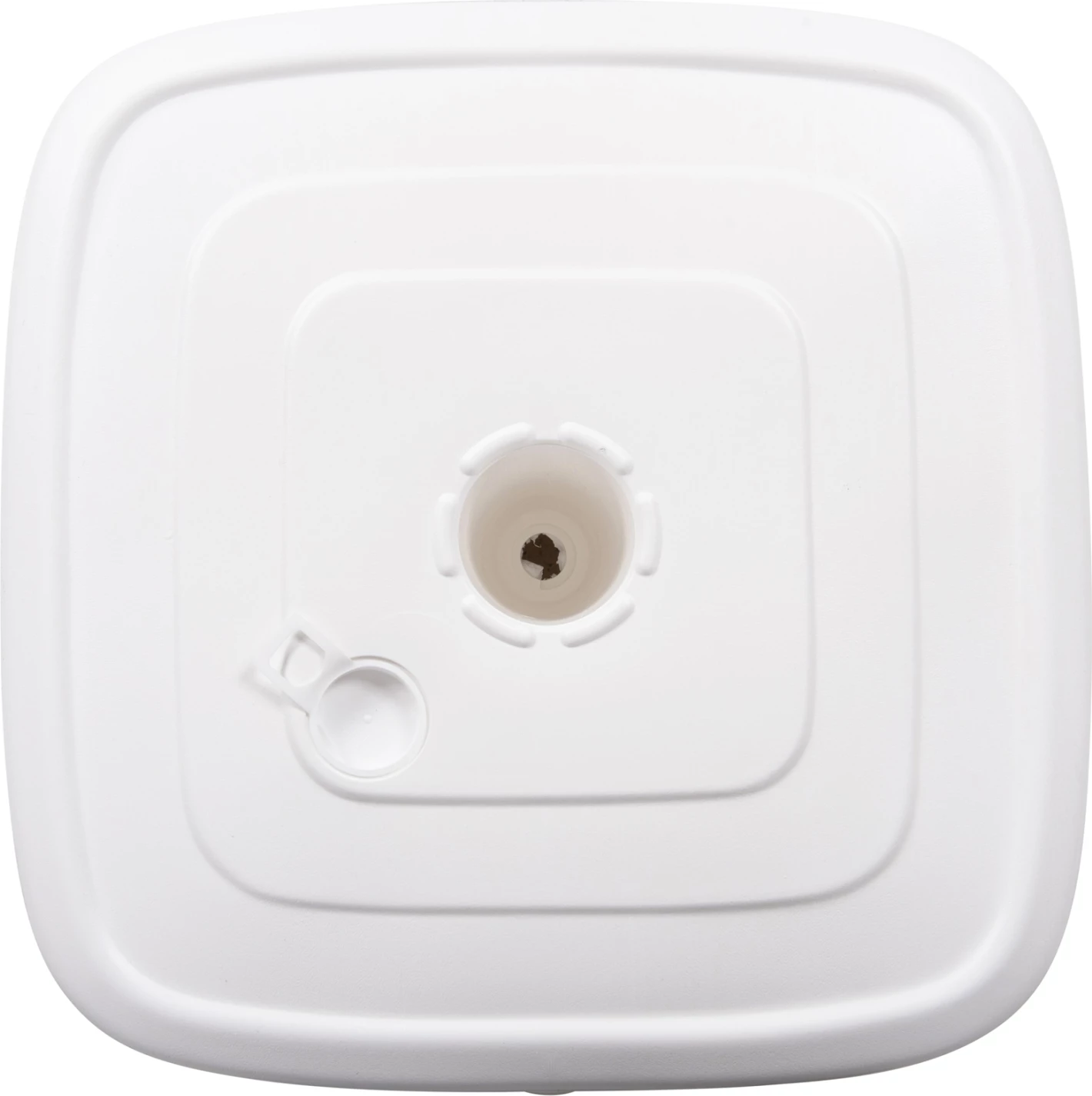 Bazë plastike për ombrellë me rrotë, SOLBAS FH6113.01, ngjyrë e bardhë, për shtyllë 33/50mm, 46,5x23,5Hcm