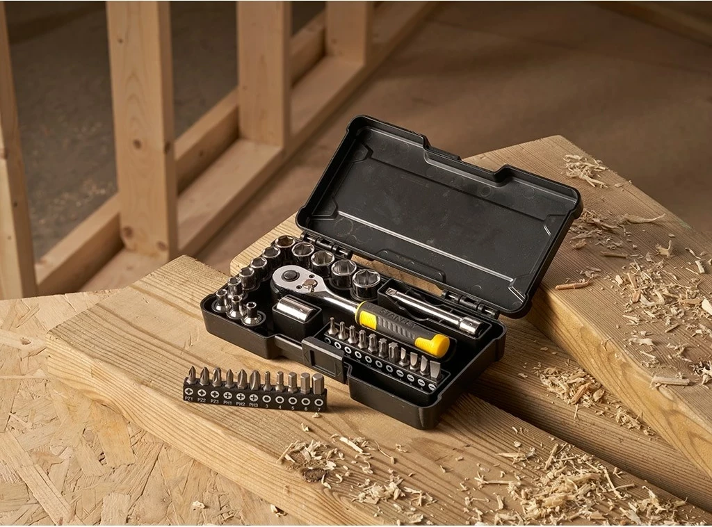 Çelës me mekanizëm ratchet Stanley STMT82672-0, 6–14 mm, 72 dhëmbë