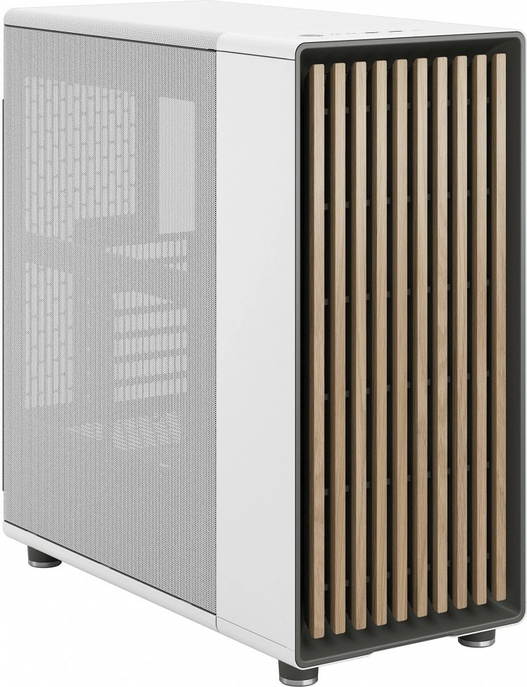 Kasë Fractal Design North Chalk White, ATX, Micro ATX, Mini ITX, e bardhë