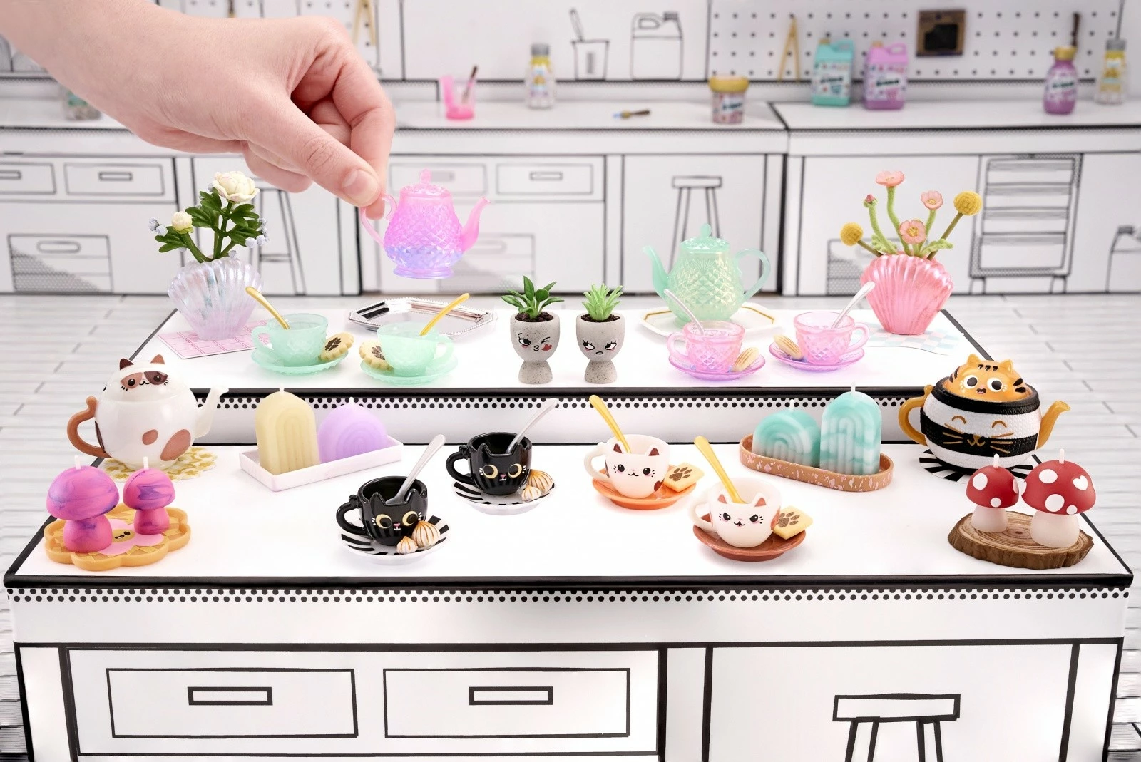 Figurinë miniaturë MGA Miniverse Mini Lifestyle S2, 1 copë