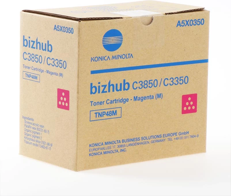 Toner Konica Minolta TNP48M A5X0350 10000 faqe për bizhub C3850/C3350 magenta