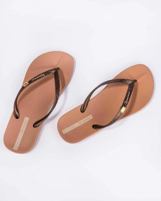 Flip-flop për femra Ipanema, kafe