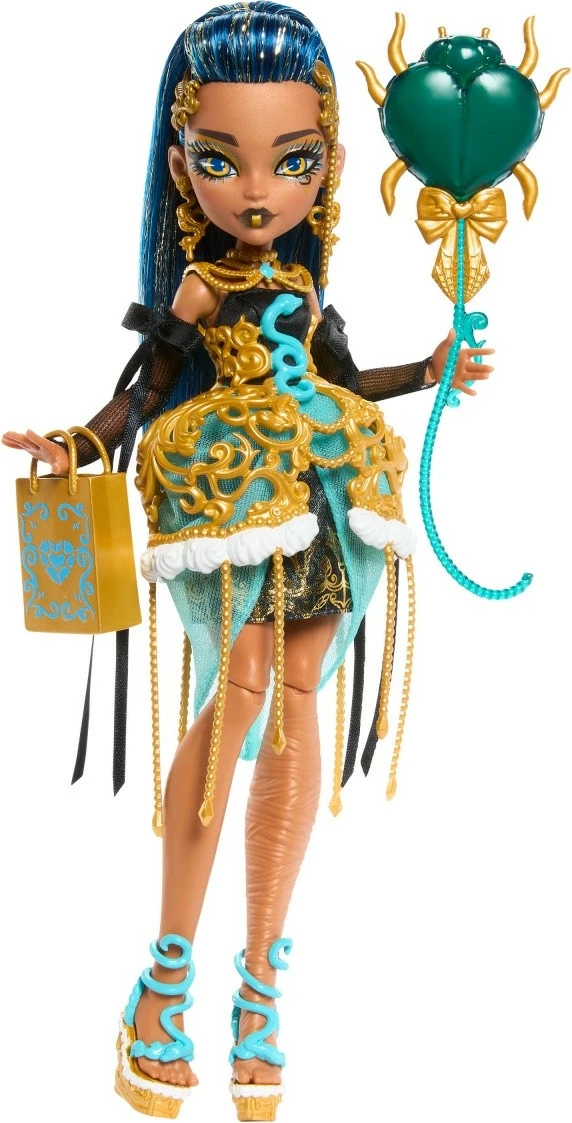 Kukull Monster High Mattel Spooktacular Birthday Cleo de Nile me aksesorë