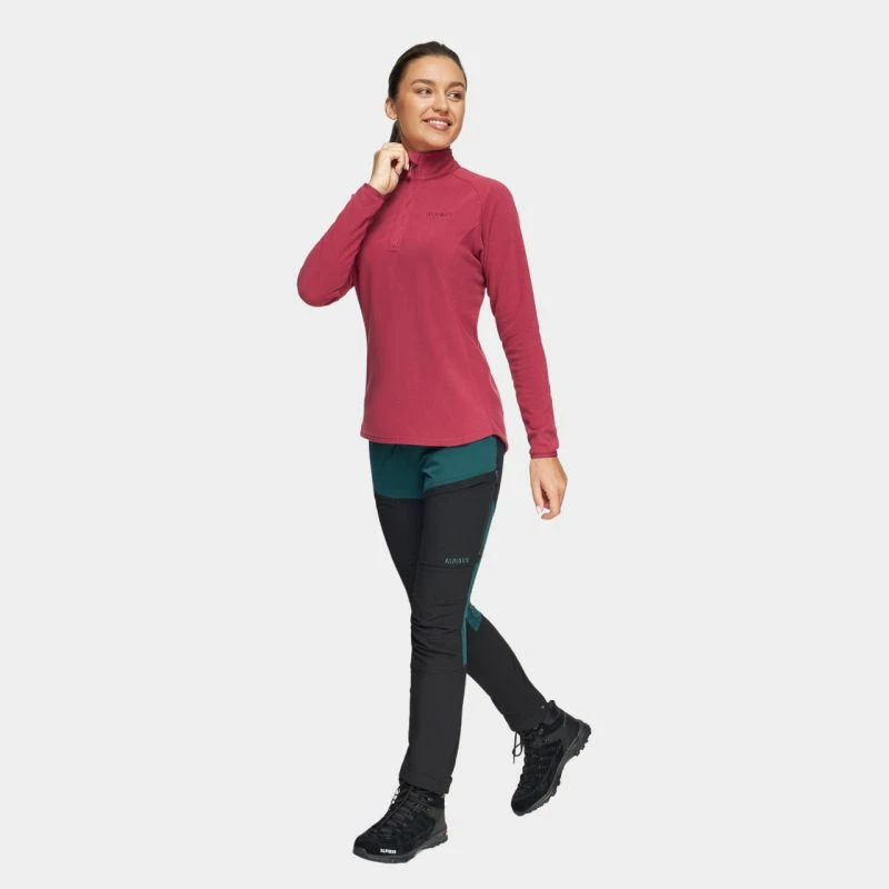 Duks me zip 1/3 Alpinus Lucania për femra, ngjyrë rozë