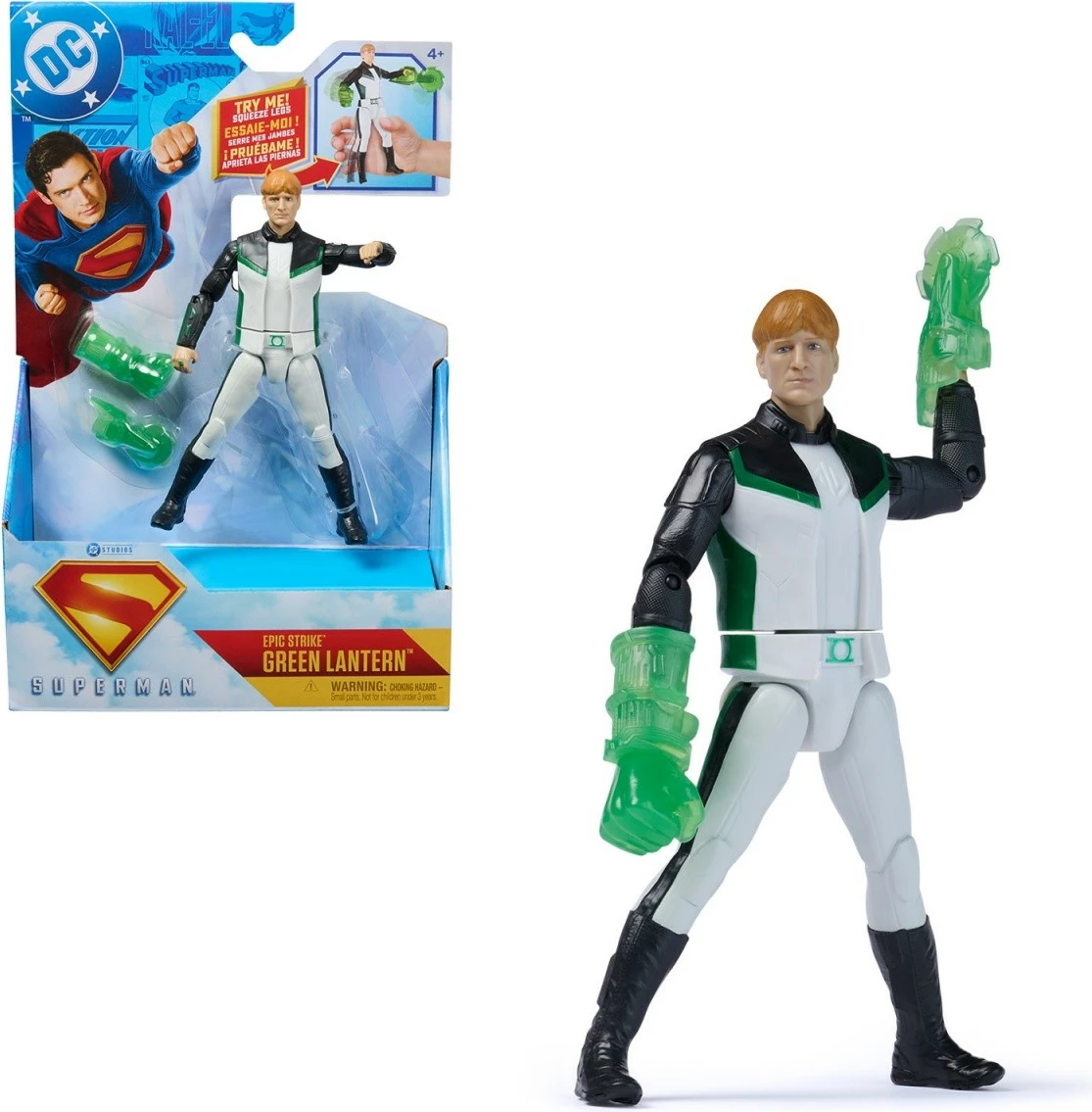 Figurë aksioni Superman Spin Master 15 cm, plastikë, me aksesorë