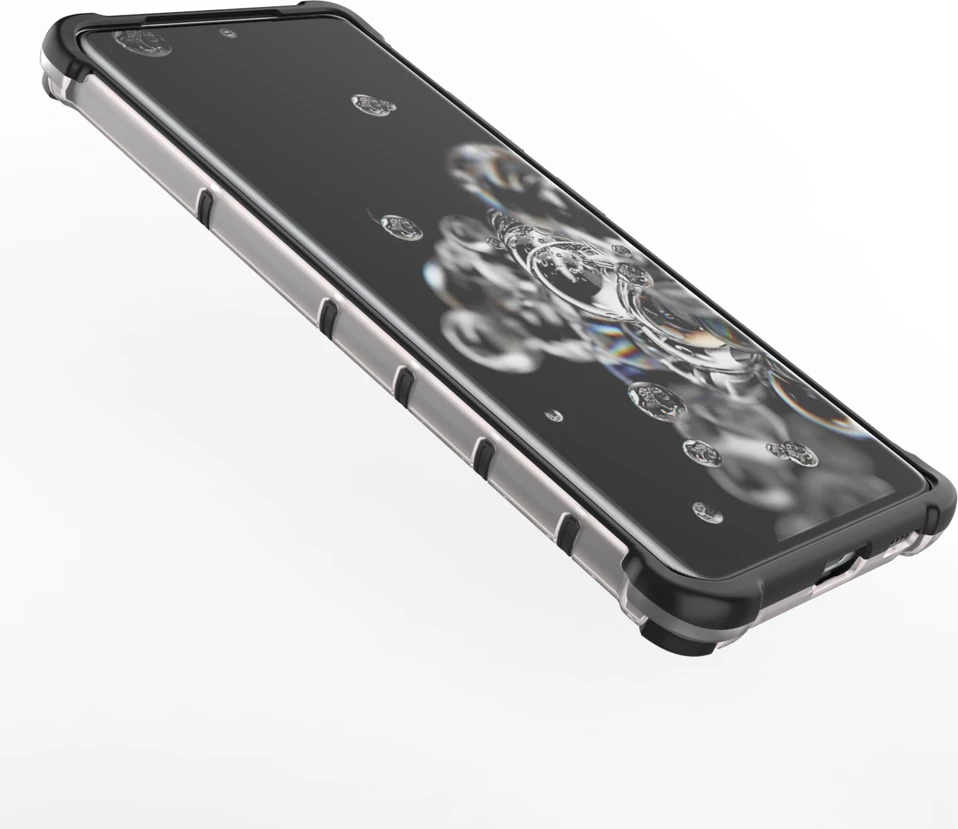 Mbështjellës Hurtel për Samsung Galaxy S22 Ultra, honeycomb, blu