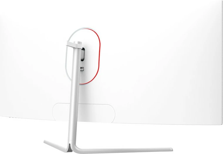 Monitor LC-Power LC-M34-UWQHD-100-C-V3, 34", UltraWide Quad HD, 100Hz, i bardhë