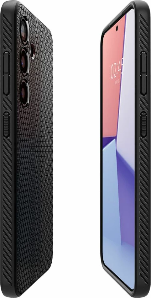 Mbështjellës Spigen Liquid Air për Samsung Galaxy S24+, Matte Black