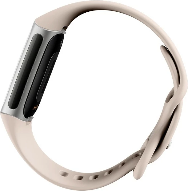 Smartwatch Fitbit Charge 6, AMOLED, GPS, NFC, 7 ditë bateri, bezhë