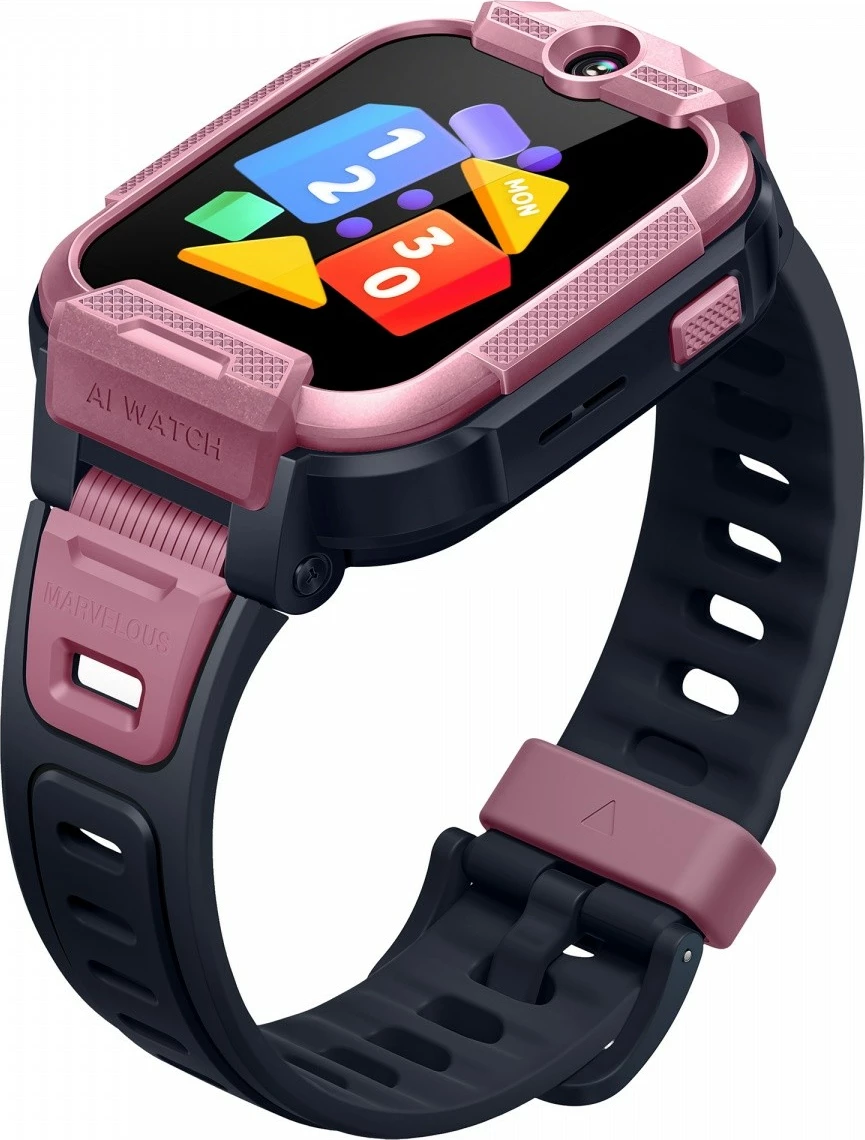 Smartwatch Mibro Z5 për fëmijë, 4G LTE, 1.69", 900mAh, Rozë