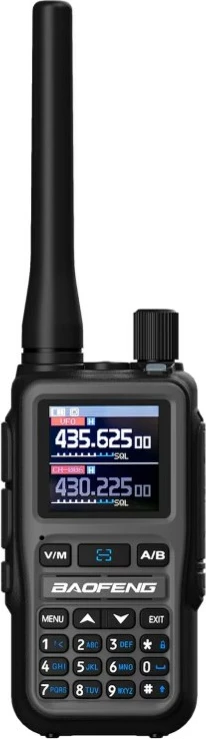 Walkie-talkie Baofeng UV-5R EU MINI, Bluetooth, USB-C, Aviation Band, i zi