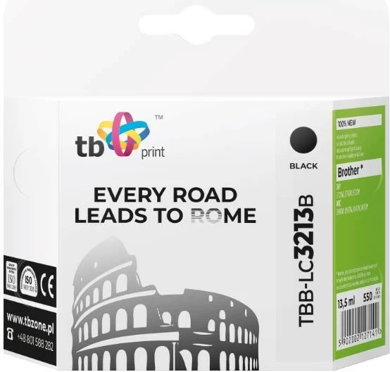 Toner TB Print TBB-LC3213B për Brother, i zi, 13.5 ml