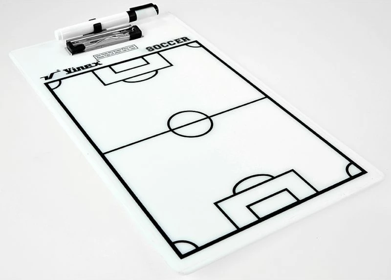 Tabelë taktike për futboll Yakimasport, e bardhë