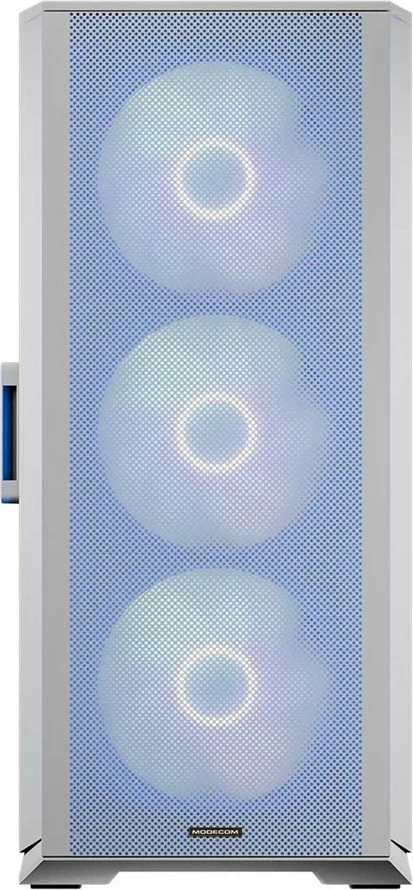 Kasë MODECOM HORIZON ARGB Flow MIDI USB 3.0 X 2 CYPE-C, e bardhë