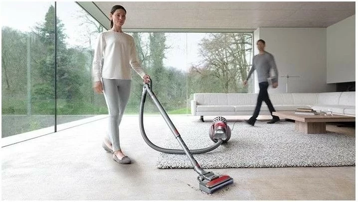 Fshesë me korent Dyson Big Ball Parquet 2, pa qese, argjend