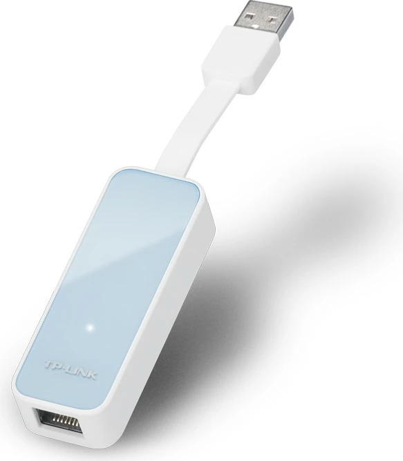 Kartë rrjeti TP-LINK UE200, Ethernet në USB 2.0, 100Mb/s, Bardhë/Kaltër