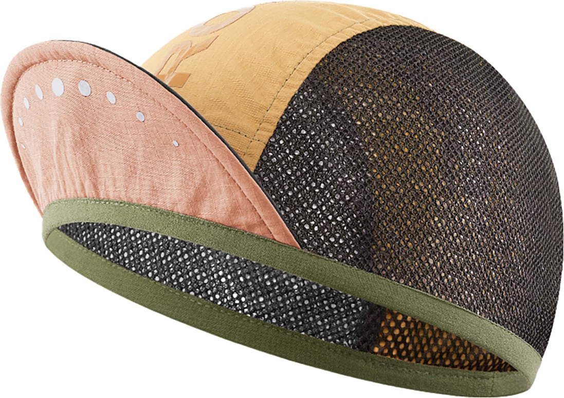 Kapelë çiklizmi Rockbros 18240007002 me strehë, poliester, e verdhë