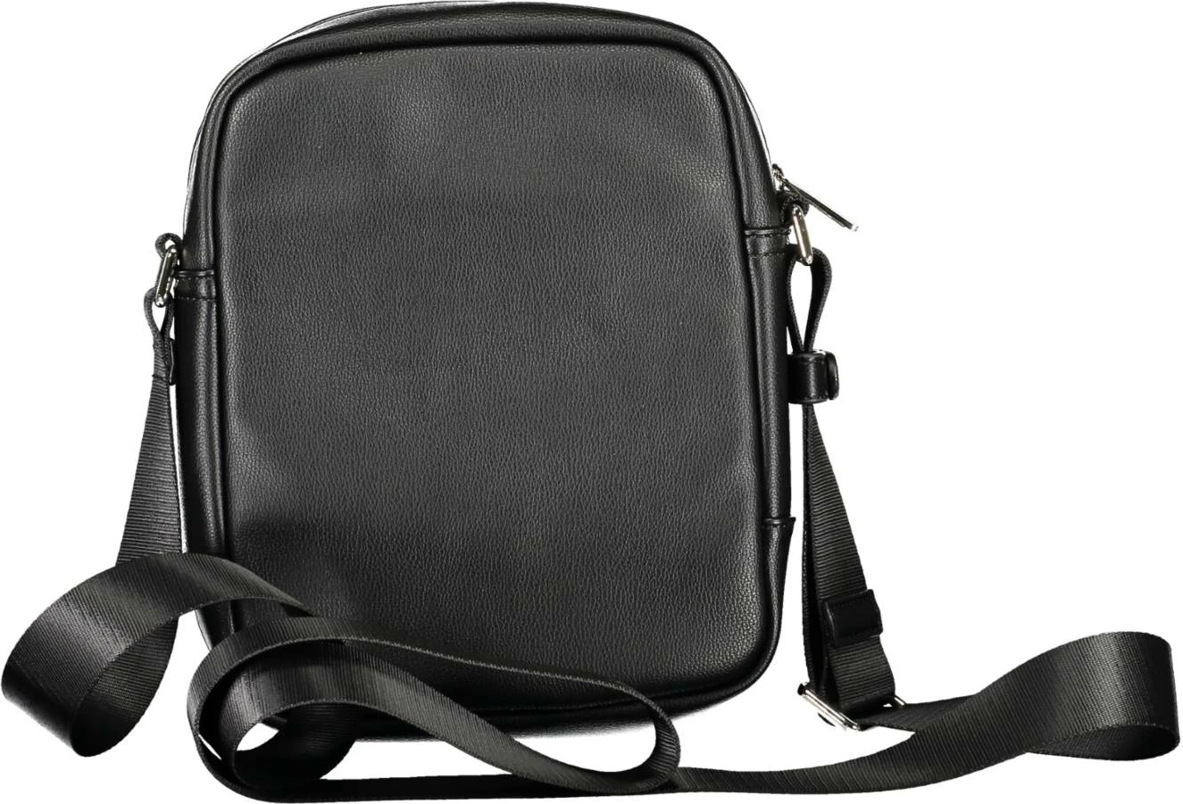 Çantë krahu BIKKEMBERGS për meshkuj, e zezë