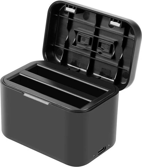 Kutí karikimi Puluz PU999B për Insta360 X4, për bateri e kartela memorie, e zezë