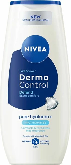Xhel dushi për femra Nivea Derma Control Defend 250ml