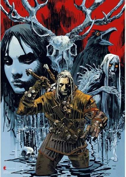 Puzzle Good Loot The Witcher House of Glass 1000 copa