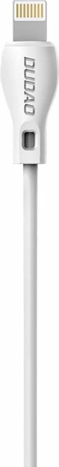 Kabllo Dudao L4L, USB në Lightning, 1m, 2.4A, e bardhë