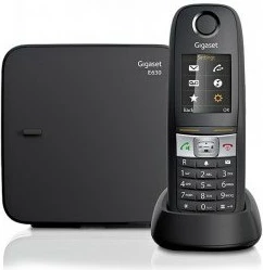 Telefon DECT Gigaset E630, Speakerphone, 200 kontakte, Caller ID, Ngjyrë e zezë