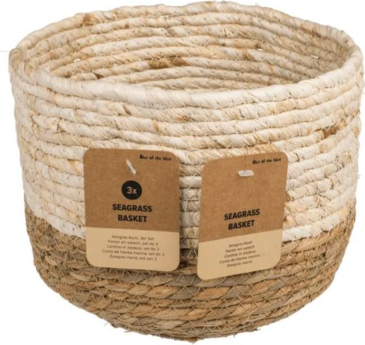 Set shporta OUT OF THE BLUE, 3 copë, të endura