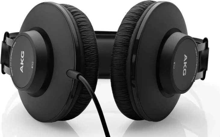 Kufje AKG K52 me kabllo, për skenë/studio, të zeza