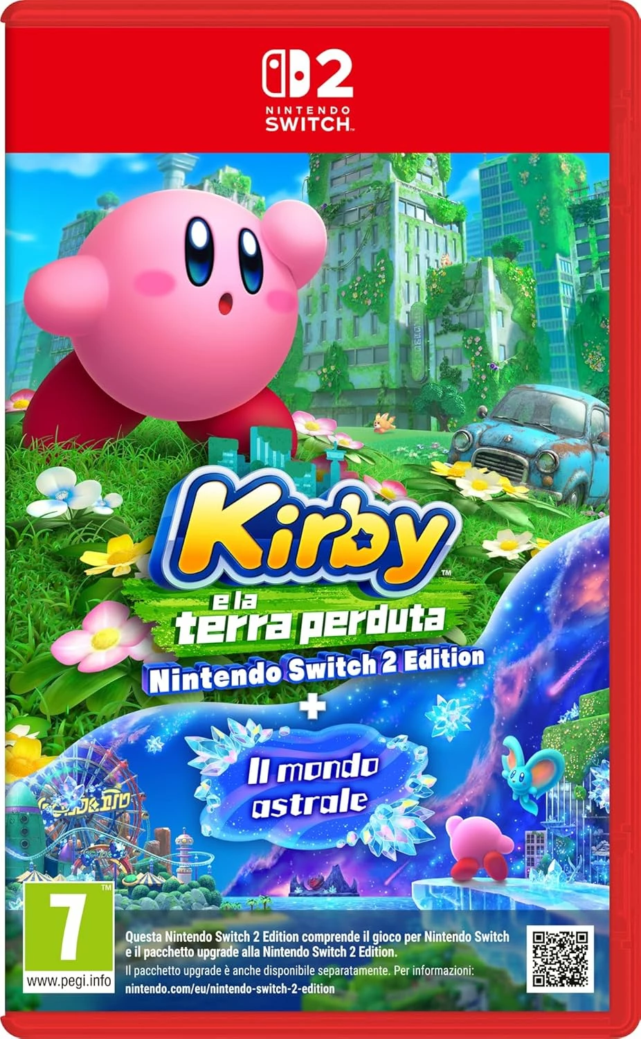 Lojë Nintendo Switch 2 Kirby and the Forgotten Land + Il mondo astrale