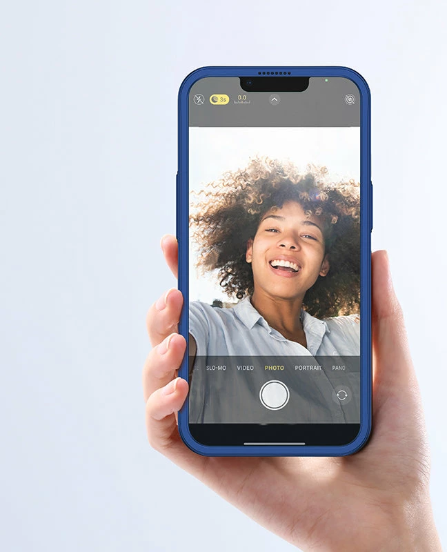 Mbështjellës Joyroom JR-BP927 për iPhone 13, komplet 360°, xham i temperuar, kaltër