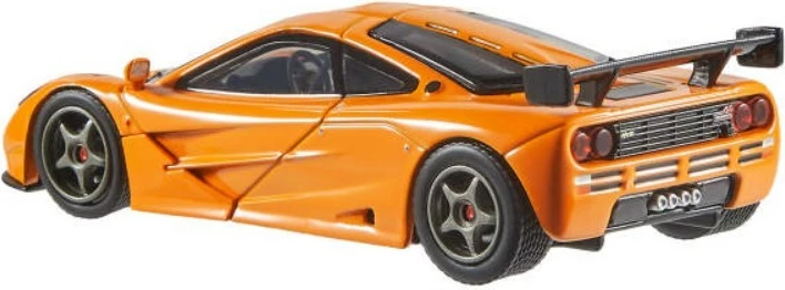 Makine model Hot Wheels McLaren F1 GTR 1:43, portokalli
