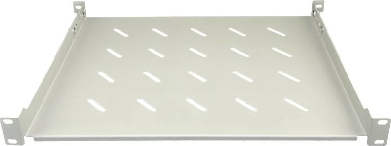 Raft fiks ALANTEC për kabinete 19", 1U, 350mm, Gri