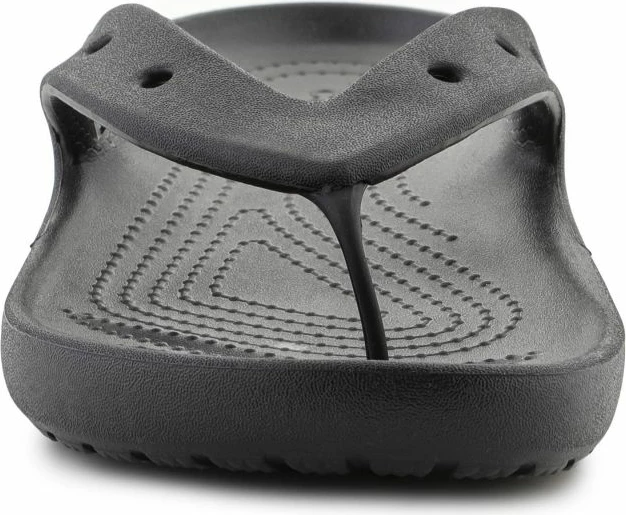 Papuqe Crocs Classic Flip V2 për meshkuj dhe femra, të zeza