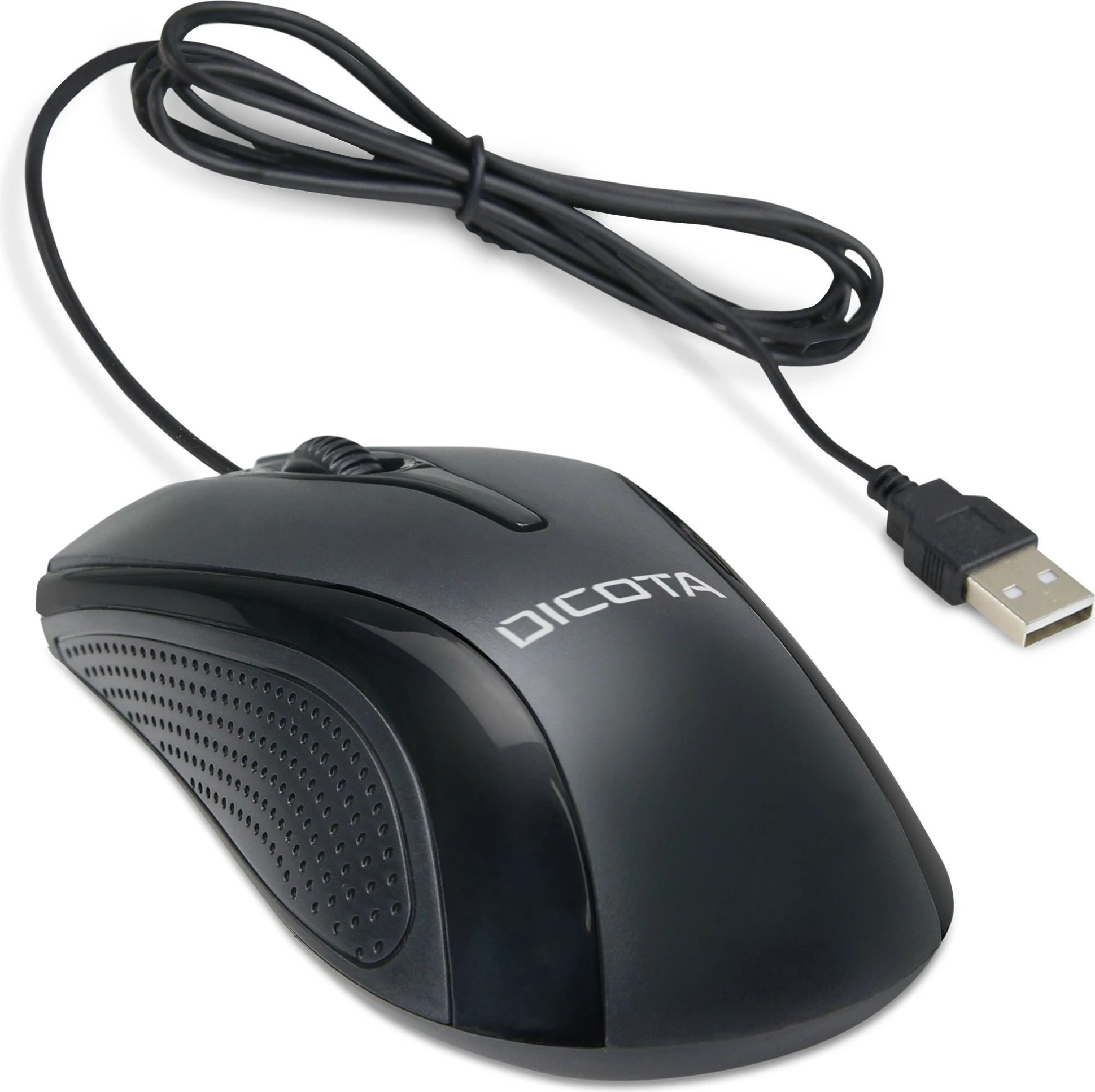 Maus DICOTA Wired Mouse, 1200 DPI, USB, i zi