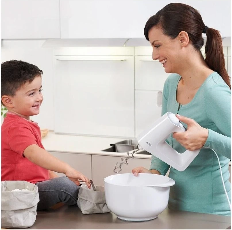 Mikser Braun MultiMix 3 HM 3137WH, 500W, i bardhë