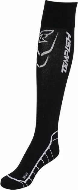 Çorape sportive të gjata për meshkuj Tempish, të zeza