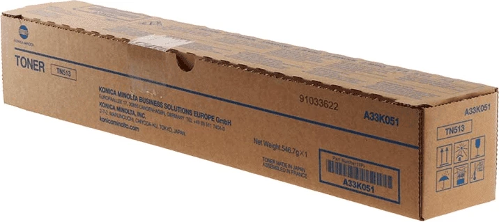 Toner, Konica Minolta, TN513 A33K051, rendiment 29,280 faqe, i zi