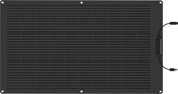 Panel diellor EcoFlow 100W fleksibil, i zi