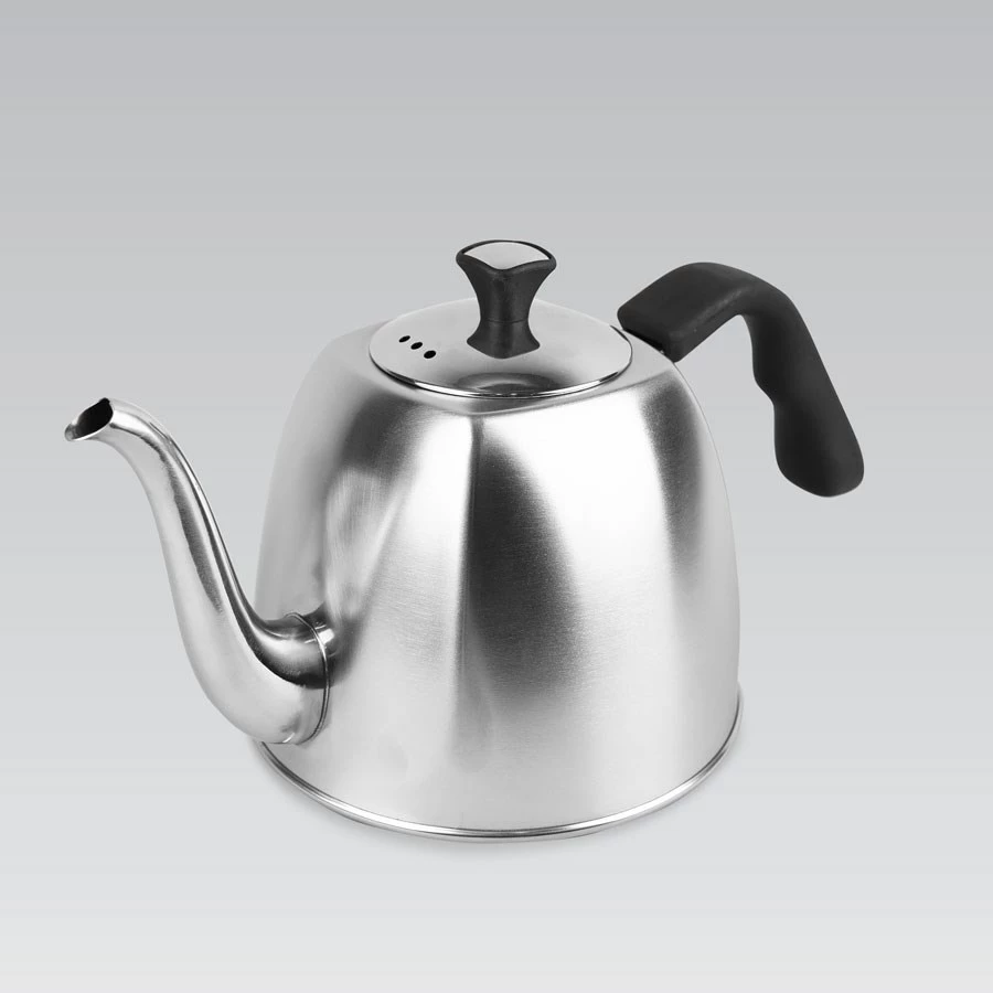 Çajnik Maestro MR-1333-Tea, 1.1 L, çelik inox, dorezë plastike, i argjendtë