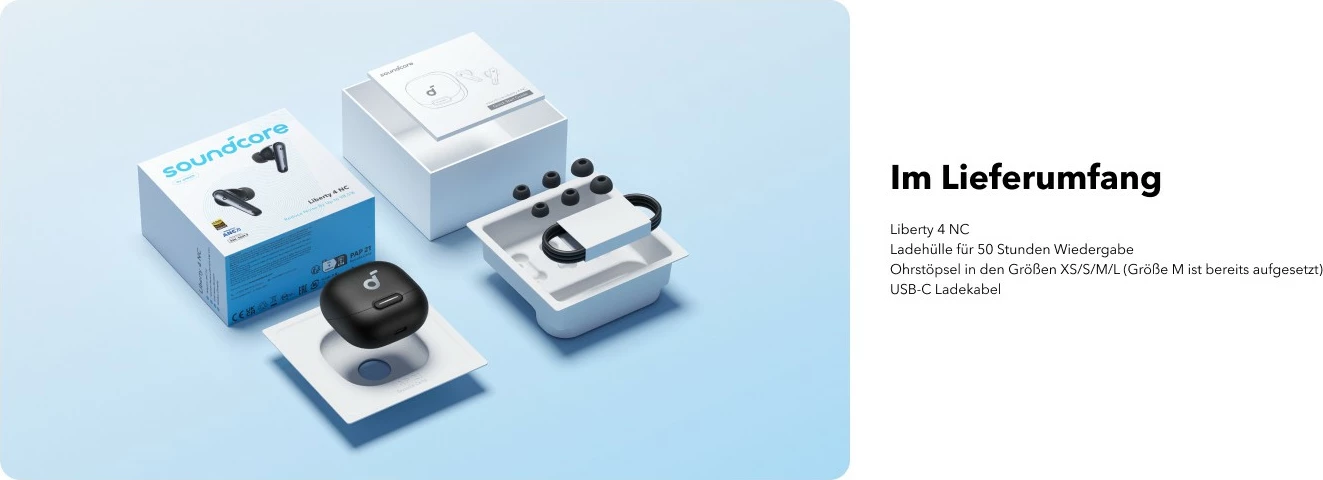 Kufje Anker Liberty 4 NC, Wireless, Muzikë, Ngjyrë e zezë