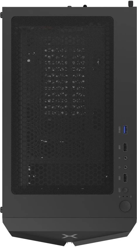 Kasë kompjuterike Krux Astral, e zezë 