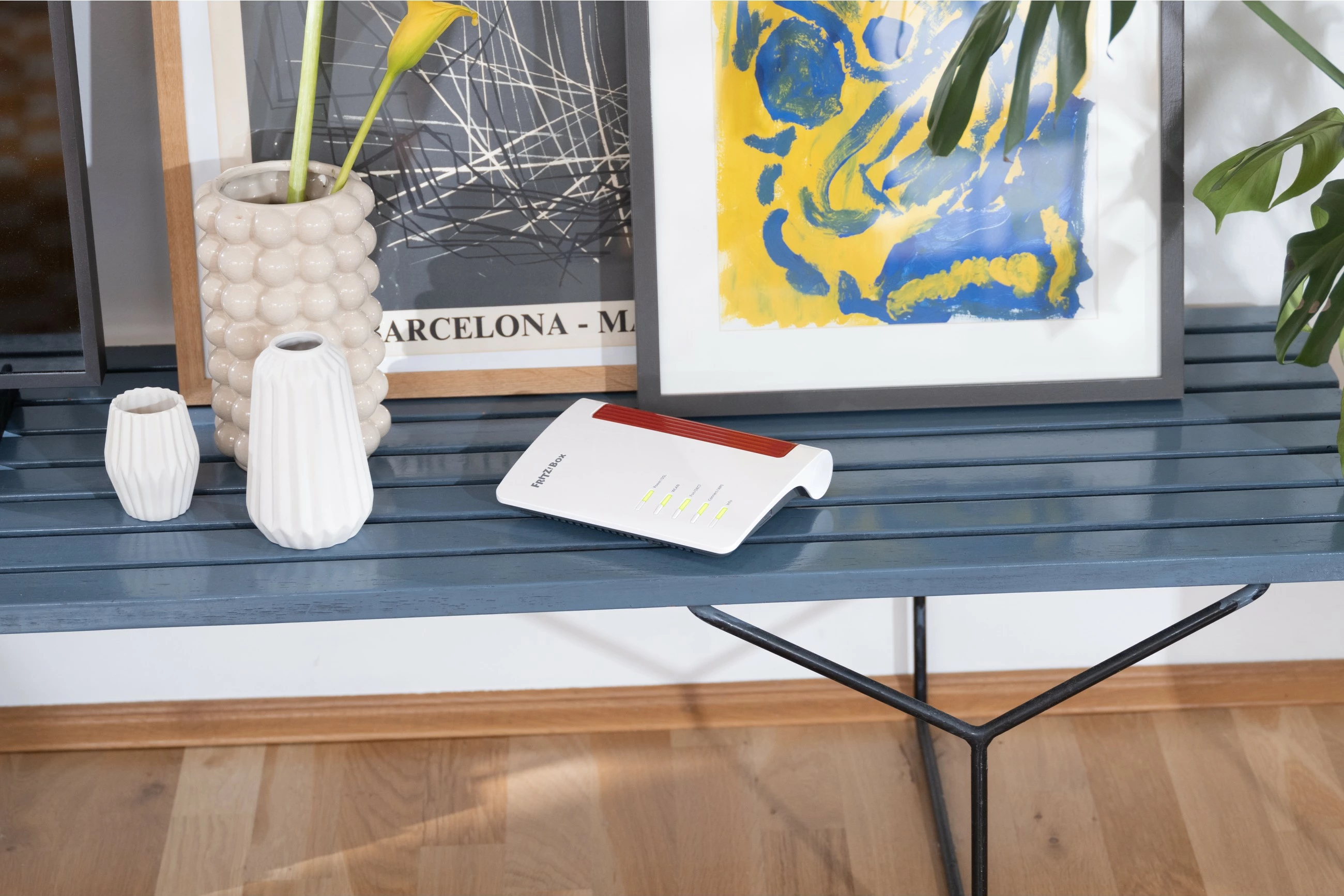 Router tavoline AVM FRITZ!Box 7510, Wi-Fi 6, Single-band, Ethernet LAN, ADSL, Bardhë