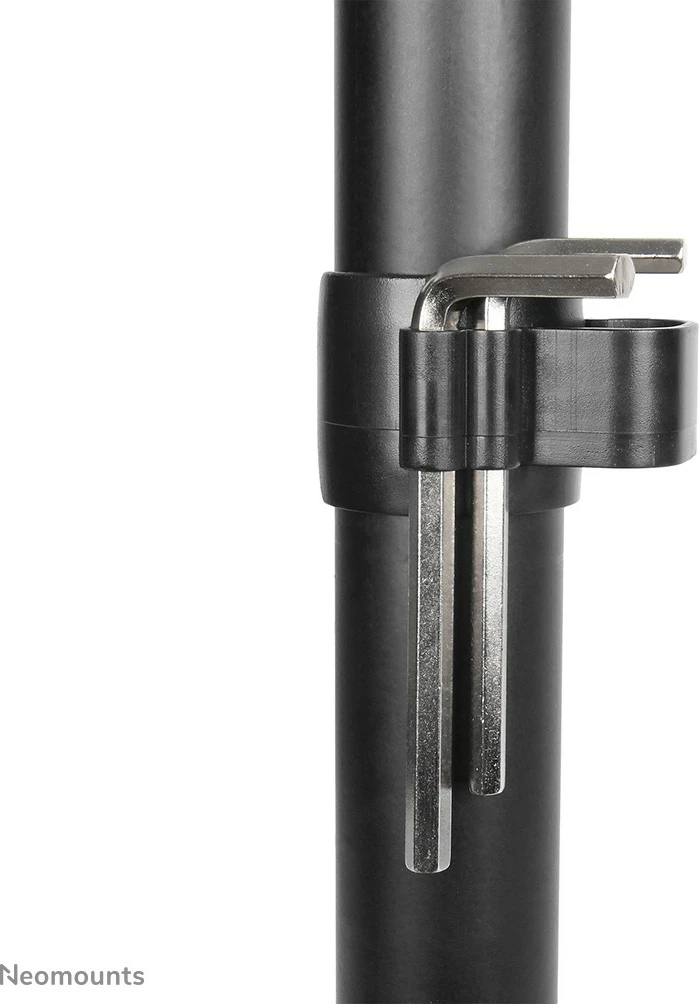 Krah monitori Neomounts NM-D135BLACK, për tavolinë, 10-27 inç, rregullim lartësie, ngjyrë e zezë