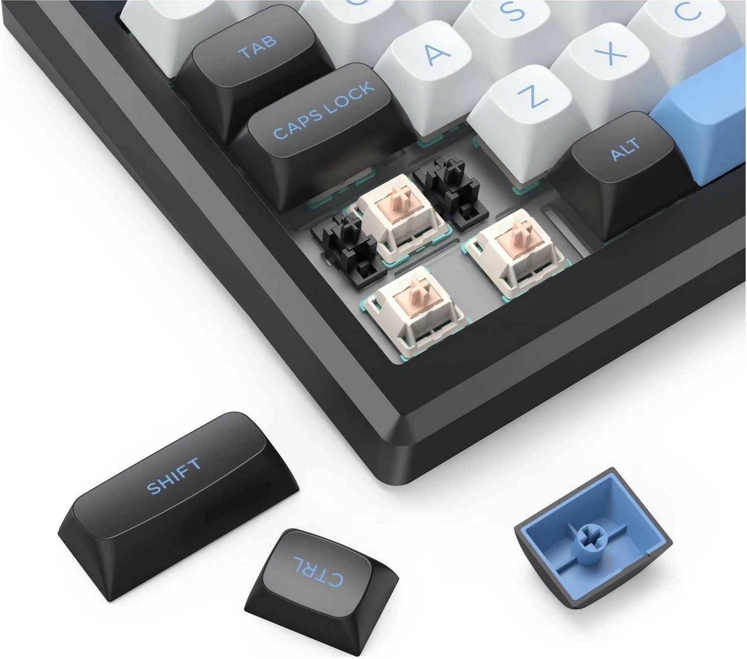 Tastierë mekanike Redragon K732WLB-RGB-PRO Uranus Pro 82, RGB, wireless/ka me kabllo, e zezë